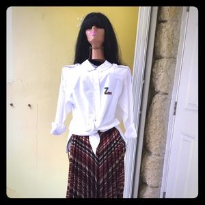 Zara basic women basic white shirt New with tag.